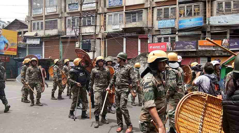 Darjeeling unrest: GJM activists clash with police