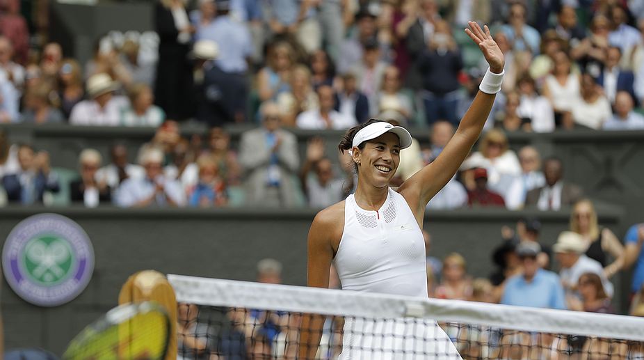 Spain’s Garbiñe Muguruza continues to top WTA rankings
