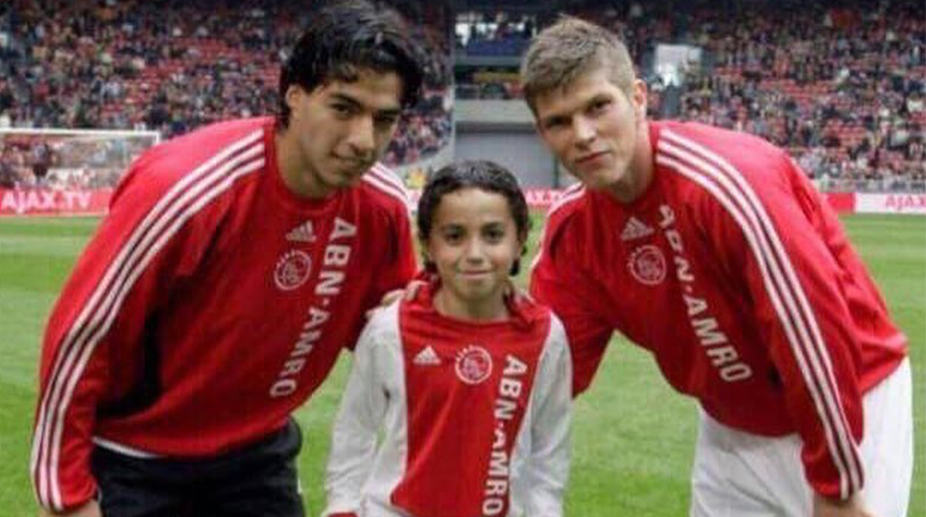 Luis Suarez sends out support for stricken Ajax midfielder Abdelhak Nouri