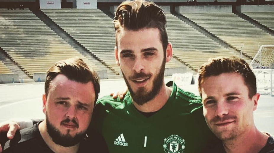 When Samwell Tarly hung out with Manchester United keeper David de Gea