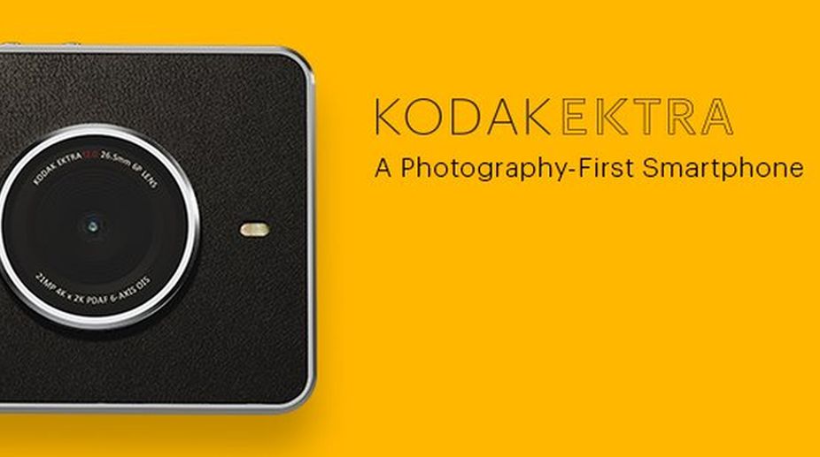 Kodak’s camera-first smartphone EKTRA now in India