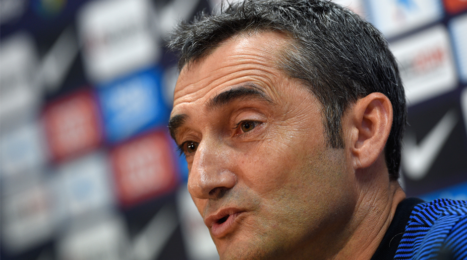 Barcelona coach Ernesto Valverde optimistic despite defenders’ injuries