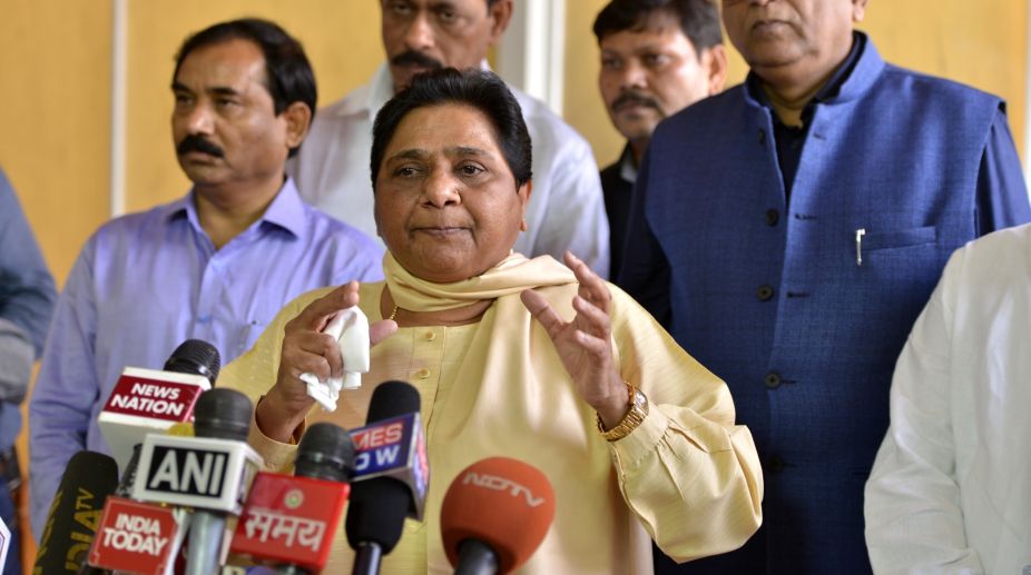 Mayawati quits Rajya Sabha, attacks BJP, government for gagging her