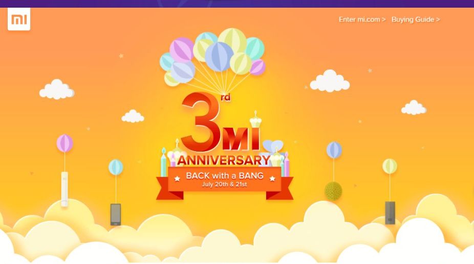 Xiaomi 3rd Mi Anniversary sale: Mi Max 2 on sale, Redmi 4 at Re 1