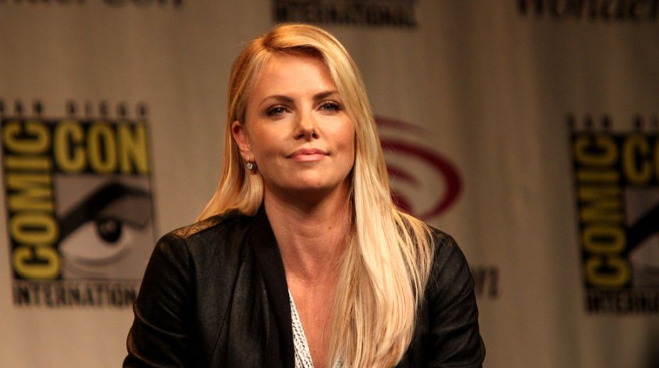 Theron found it ‘really easy’ to do sex scenes with actress