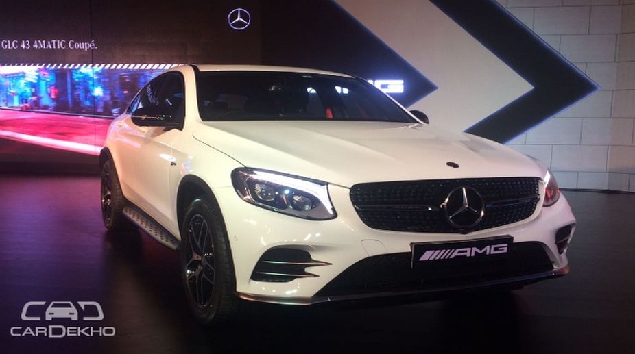 Mercedes-AMG GLC 43 4MATIC Coupe launched at Rs.74.8L