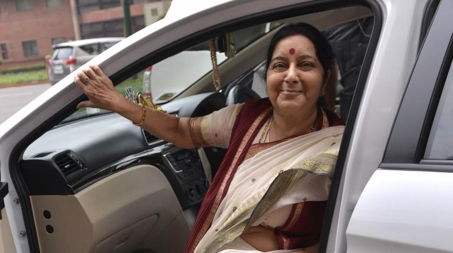 Sushma Swaraj to hold talks with Iraqi counterpart on abducted Indians