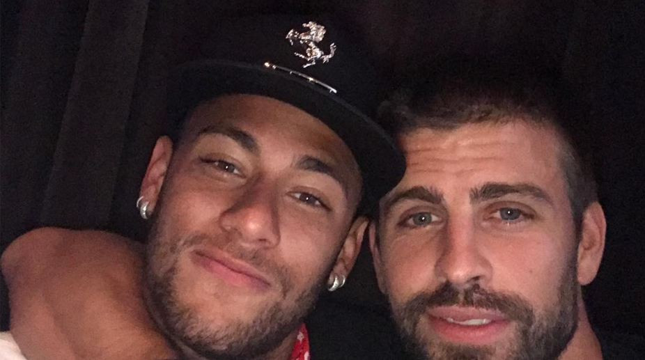 Gerard Pique suggests Neymar is staying at Barcelona