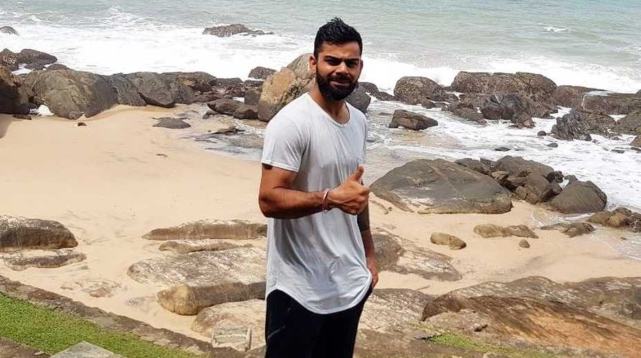 Virat Kohli ‘blissful’ ahead of contest in Sri Lanka