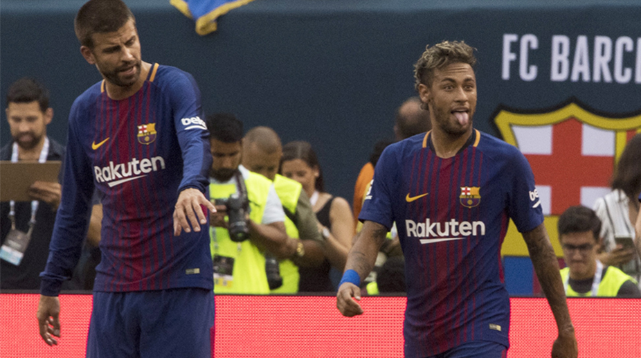 ‘Intuition’ tells Geard Pique Neymar will stay with Barca
