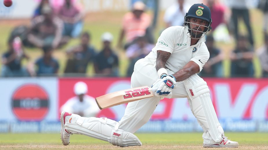 Galle Test Day 1: Dhawan’s 190 drives India to 282/2 at Tea