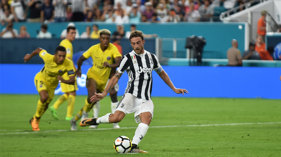 ICC 2017: Claudio Marchisio brace leads Juventus to beat PSG