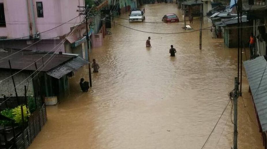 Fresh areas in Jajpur, Kendrapara, Dhenakanal dists inundated
