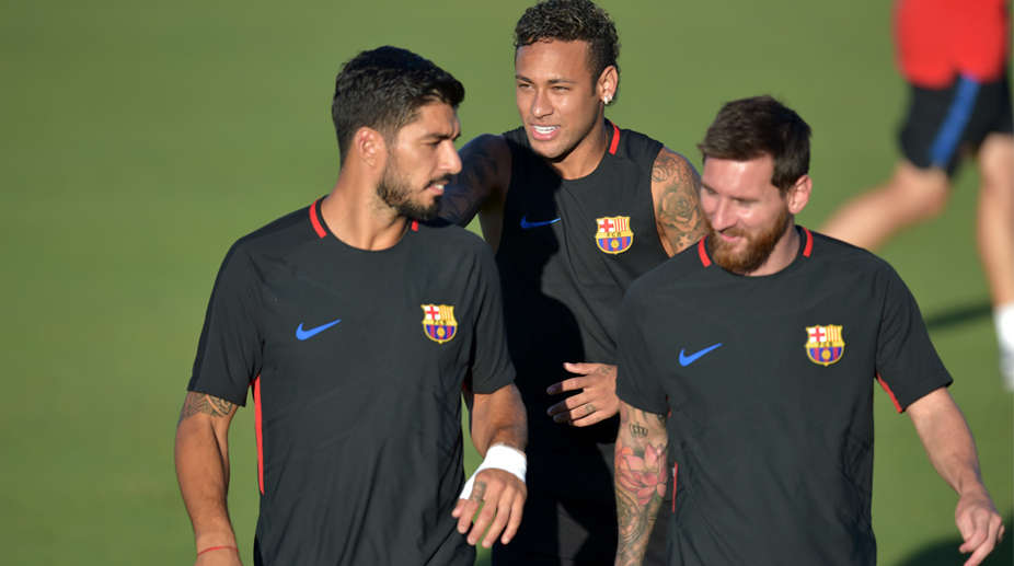 Training spat has Barcelona pals asking Neymar to stay
