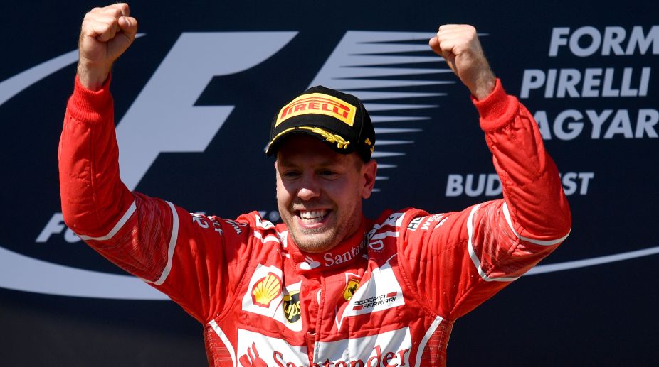 Sebastian Vettel wins Hungarian Grand Prix