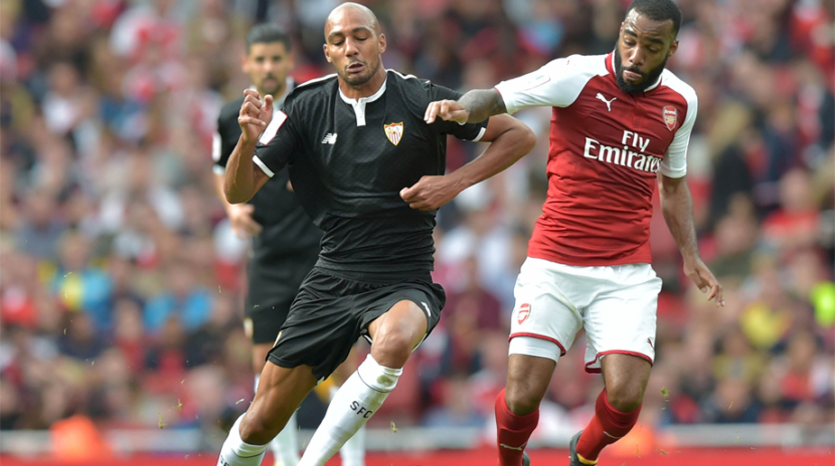 Emirates Cup: Steven N’Zonzi stunner hands Sevilla win over Arsenal