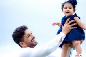 Allu Arjun’s picture with daughter goes viral