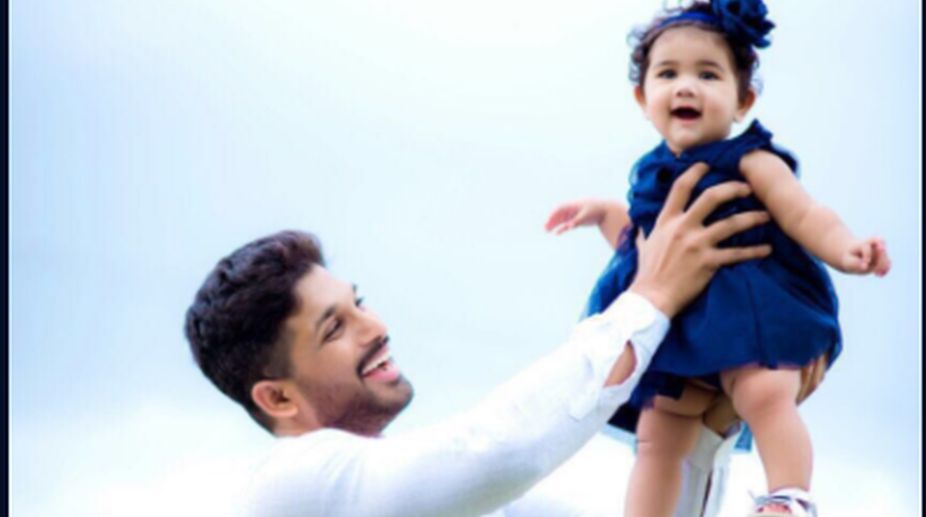 Allu Arjun’s picture with daughter goes viral