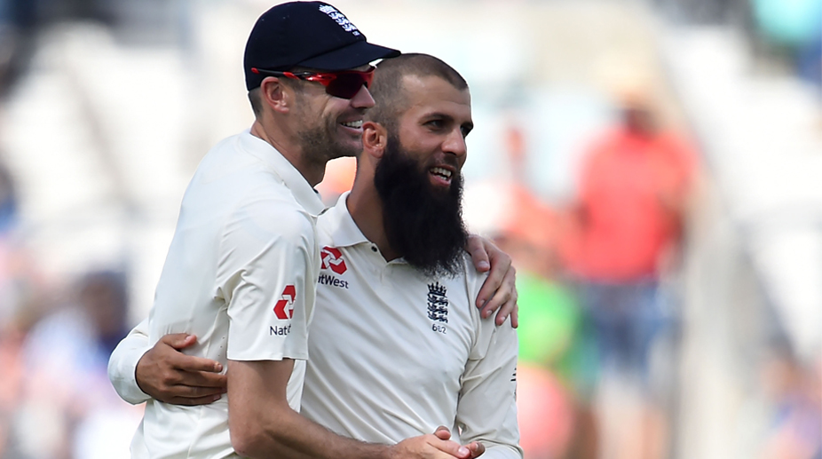 Oval Test: Moeen Ali hat-trick sees England thrash South Africa