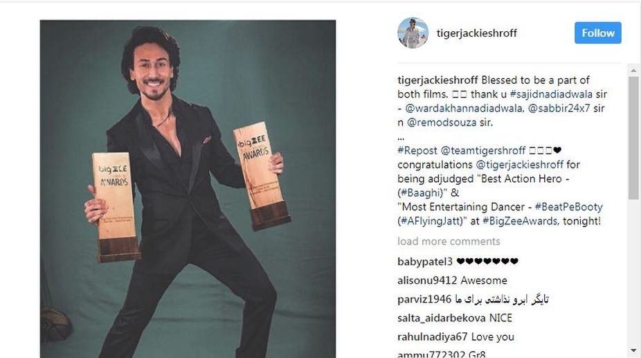 Twin win for Tiger Shroff