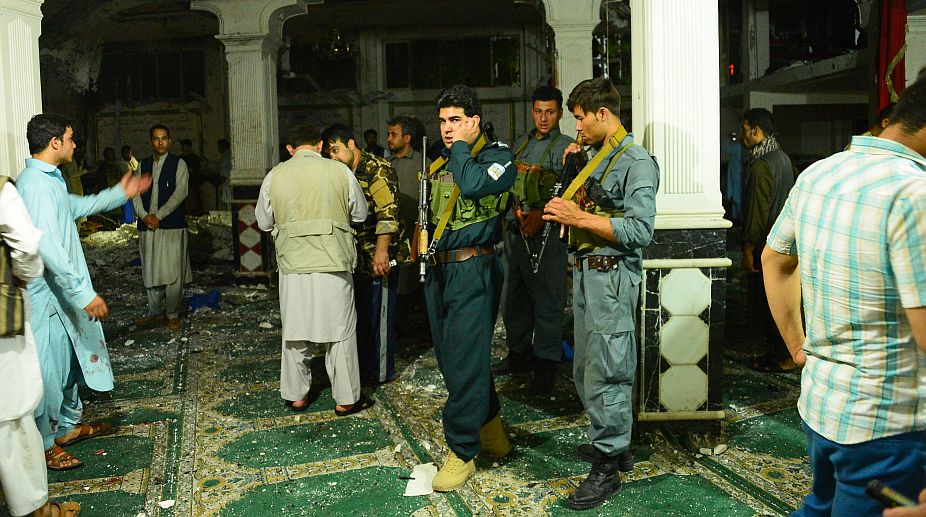 Explosion, gunfight in Kabul mosque, many feared dead