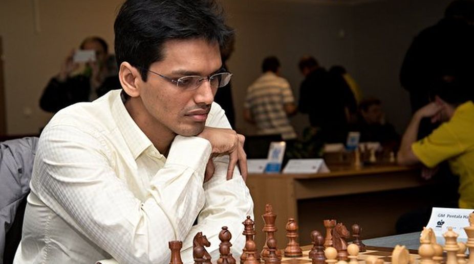 Harikrishna beats Ponomariov, stays tied on top at Biel chess