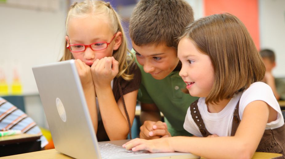 Children consuming online time like junk food