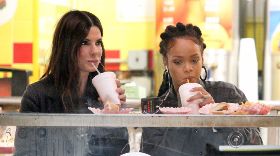 Rihanna, Sandra Bullock bonded over hot dogs