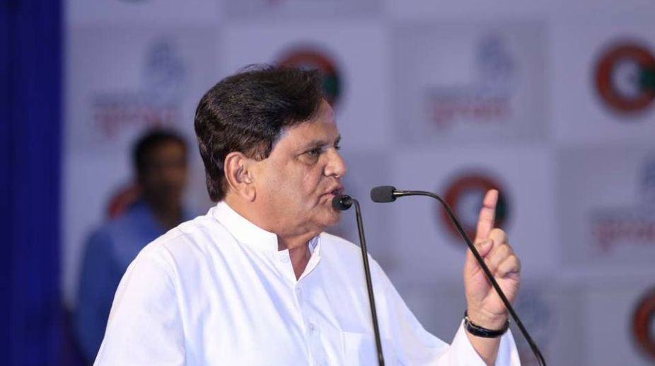 I am not in race for CM’s post: Ahmed Patel