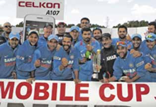 Men in Blue canter to clean sweep