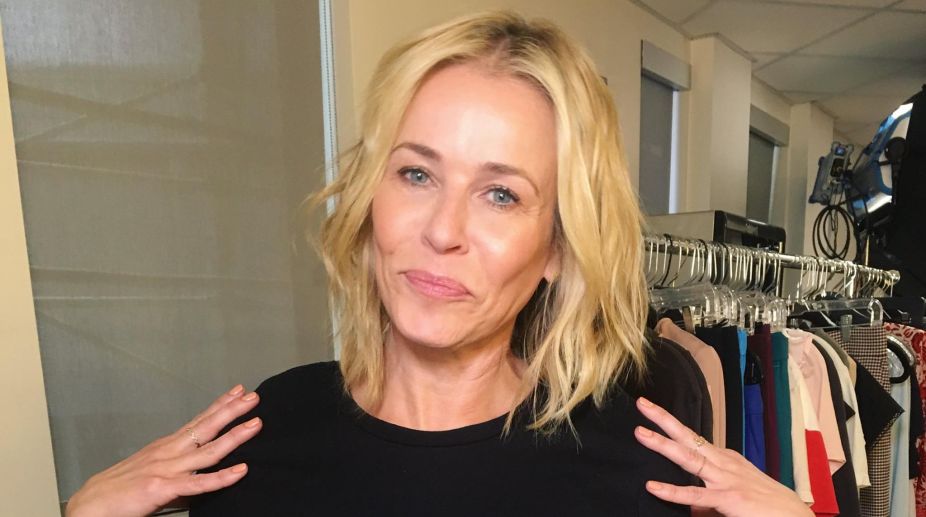 Chelsea Handler shares image of herself urinating in countryside