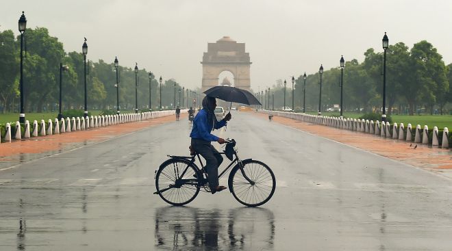 Light showers likely in Delhi