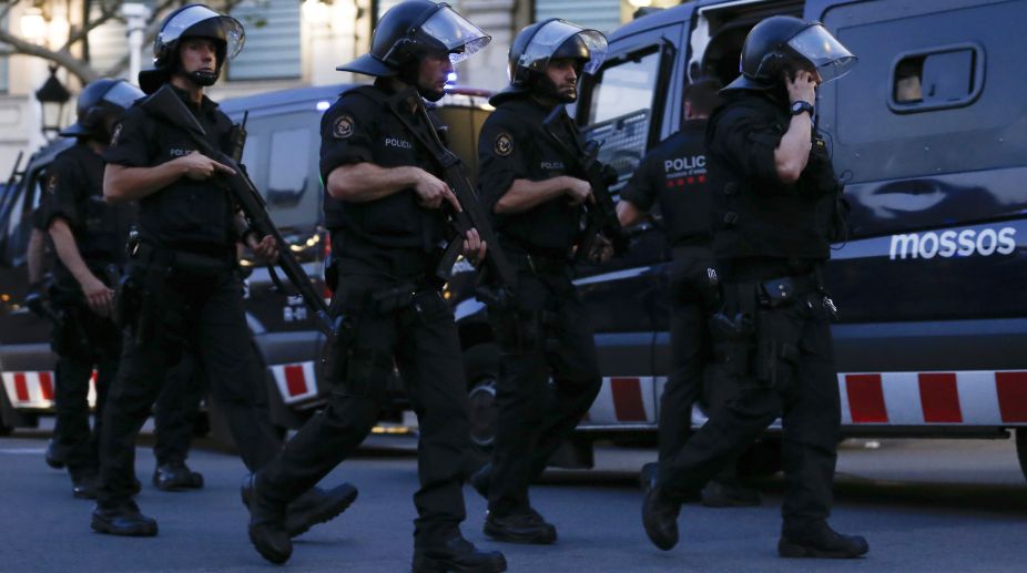 Spanish police stop second attack, kill five terrorists