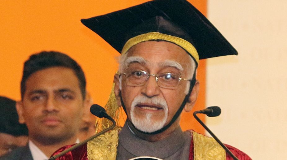 Shiv Sena slams Ansari for ‘insecurity among Muslims’ remark