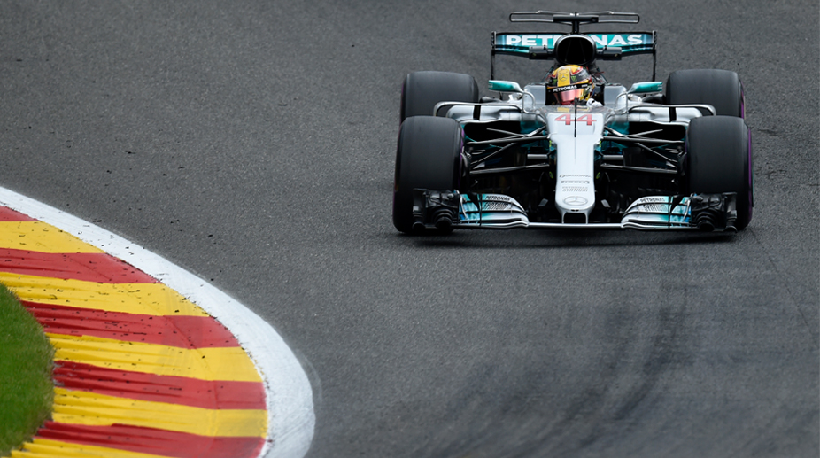 Belgian GP: Lewis Hamilton fastest in FP2