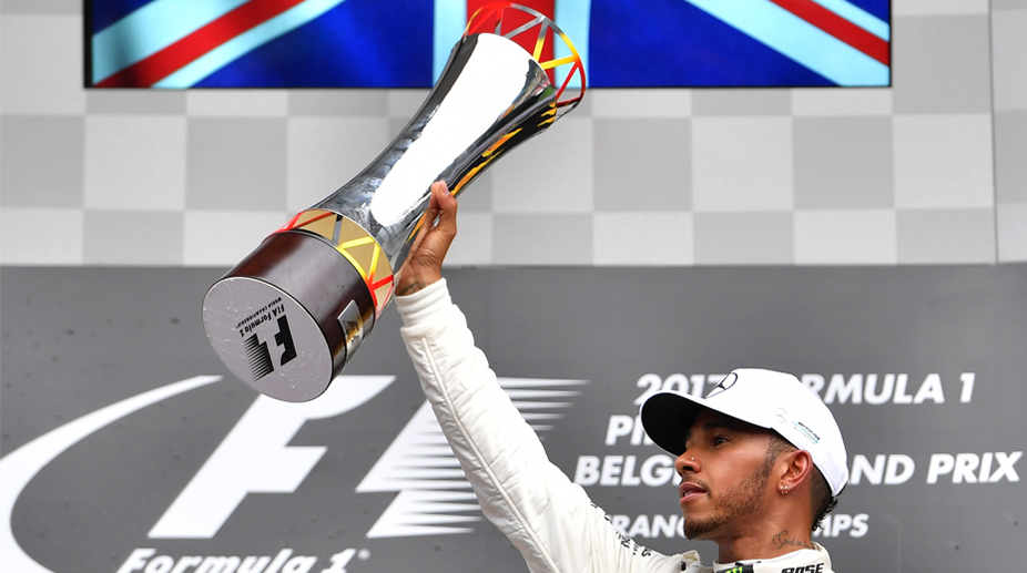 Belgian GP: Lewis Hamilton marks 200th race with Spa success