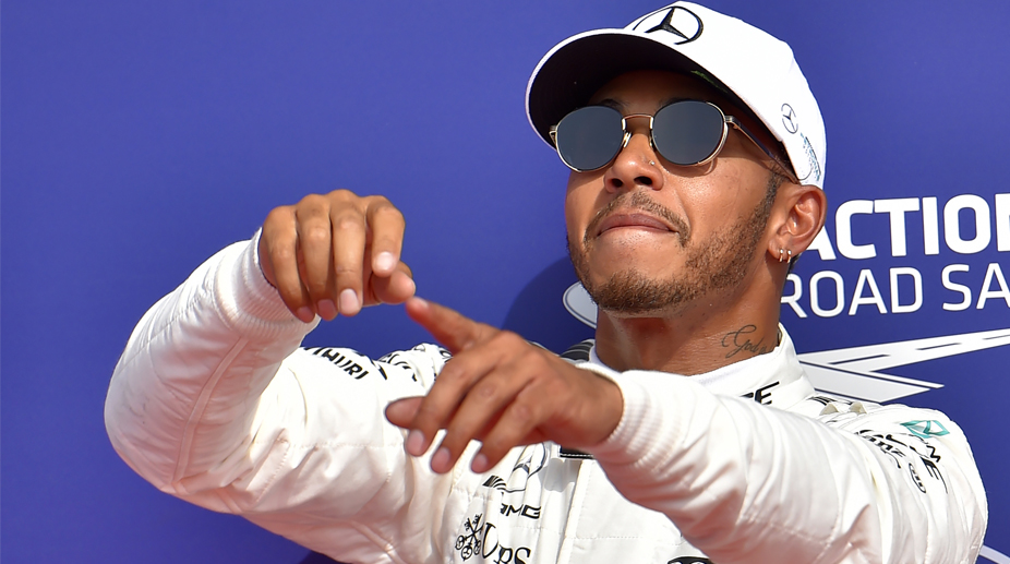 Lewis Hamilton equals Michael Schumacher’s record with 68th pole