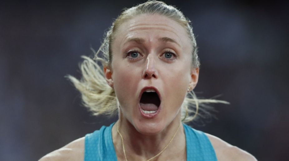 Pearson wins women’s 100m hurdles title at world athletics