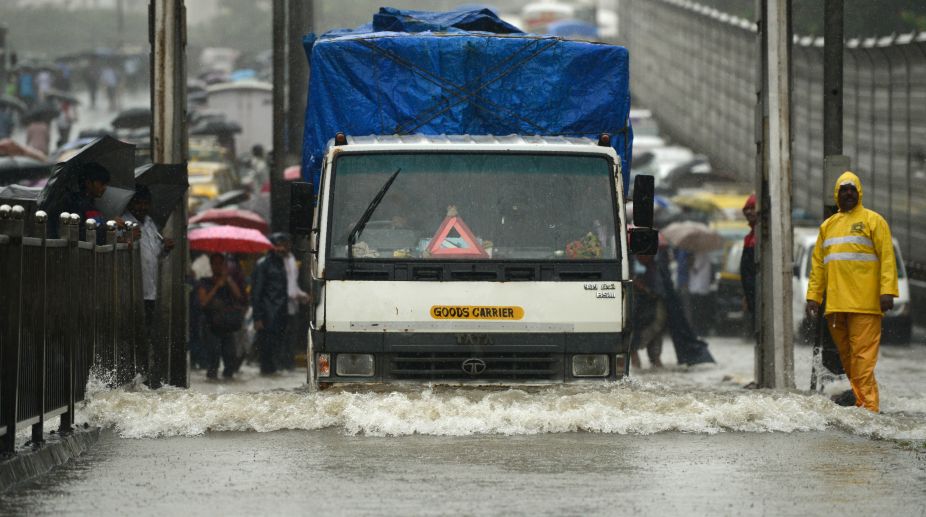 Mumbai deluge claims five lives, dozen missing