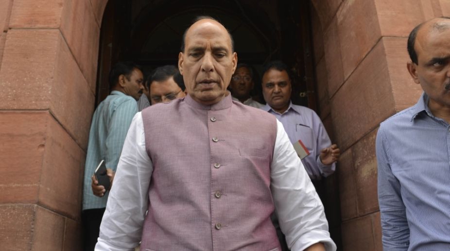 Centre working for permanent solution in Kashmir: Rajnath