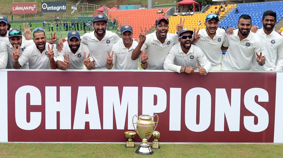 India thrash Sri Lanka in third Test, wrap up series 3-0
