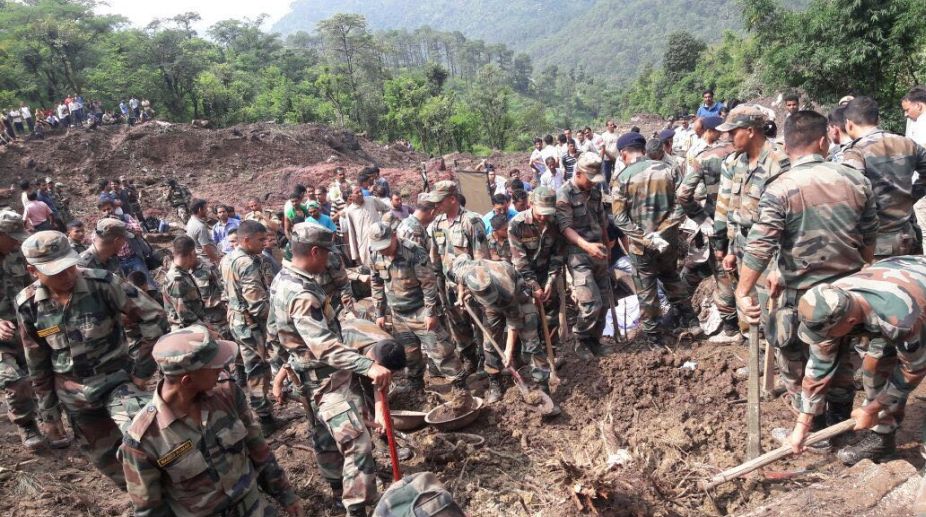 Over 50 feared buried alive in Himachal landslide