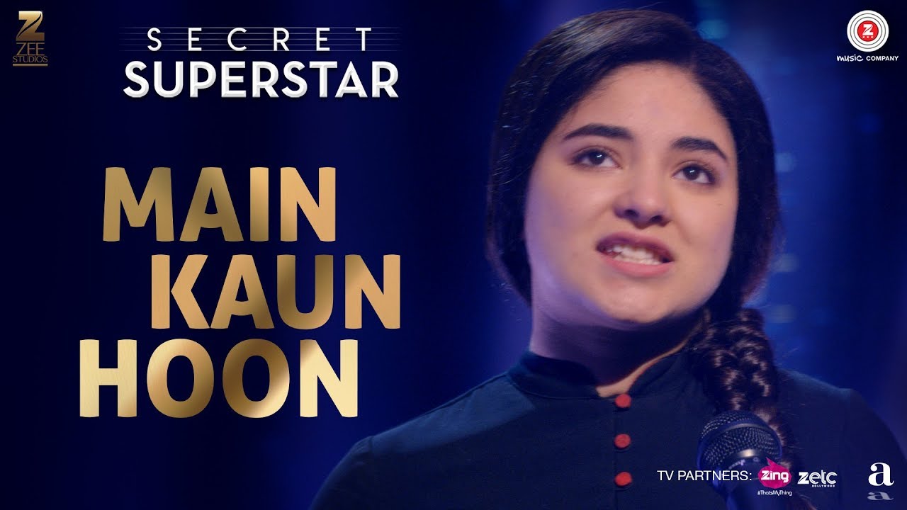 Watch the ‘Secret Superstar’ embark on a journey of self-discovery with ‘Main Kaun Hoon’