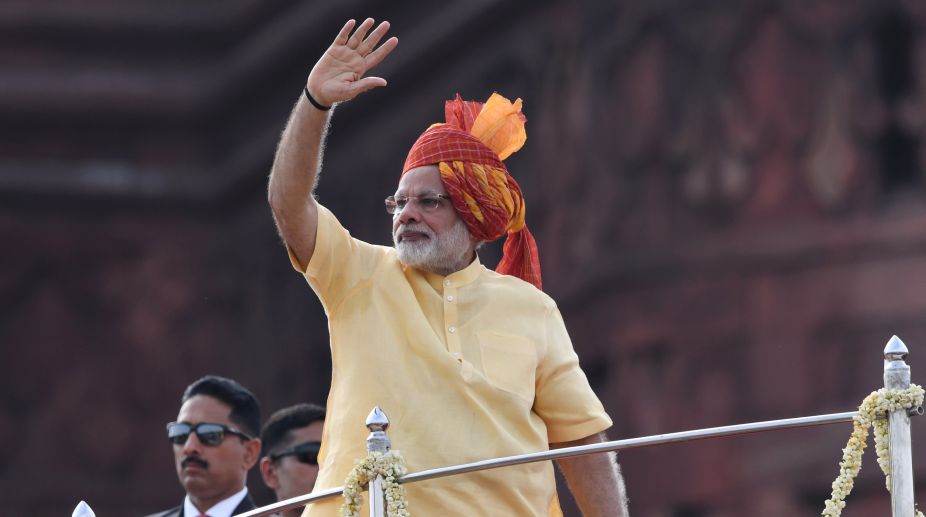 Modi invokes Hindu gods in Independence Day speech