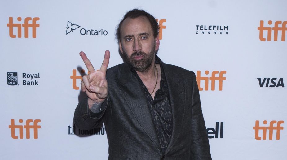 Don’t like the word acting, says Nicolas Cage