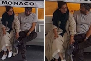 Paparazzi moment: Sunny Deol, Dimple Kapadia hand-in-hand in London
