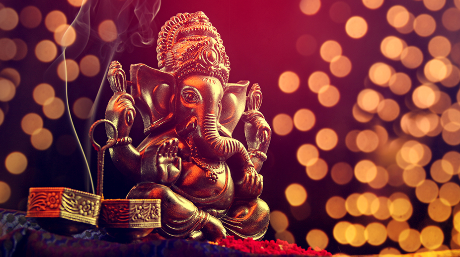 Who is common to writing rooms of well-known authors? Lord Ganesh