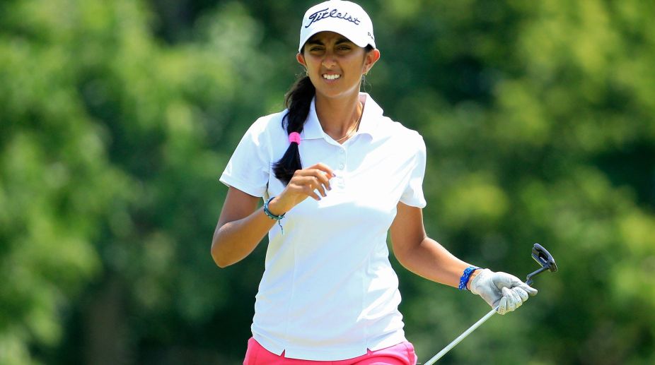 Flying start by Aditi Ashok in Cambia Portland Classic