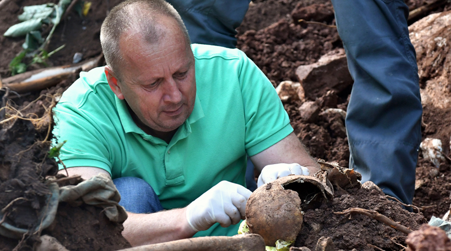 Two wartime mass graves discovered in Bosnia