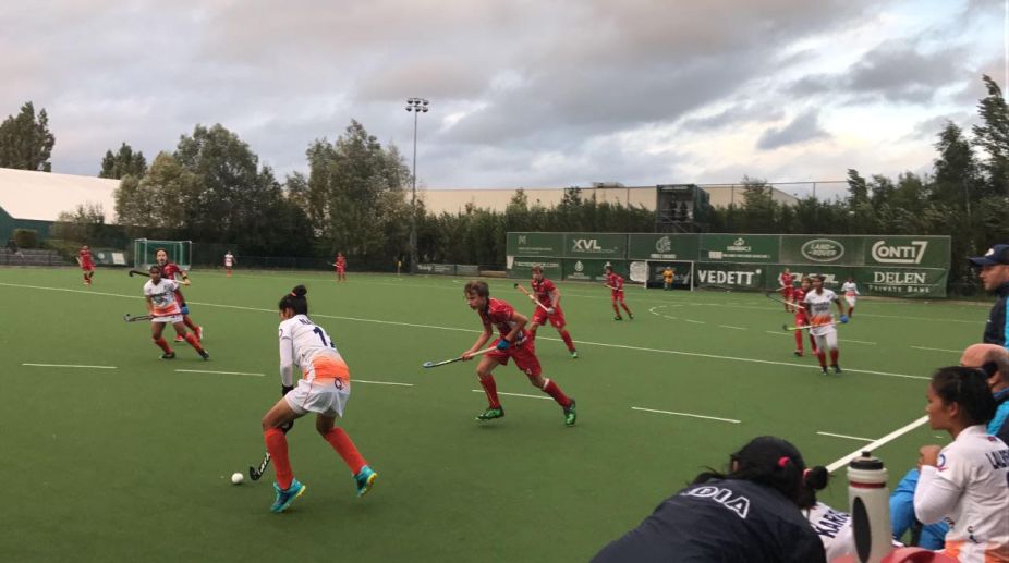 Indian women eke out 2-2 draw against Belgium men’s hockey team